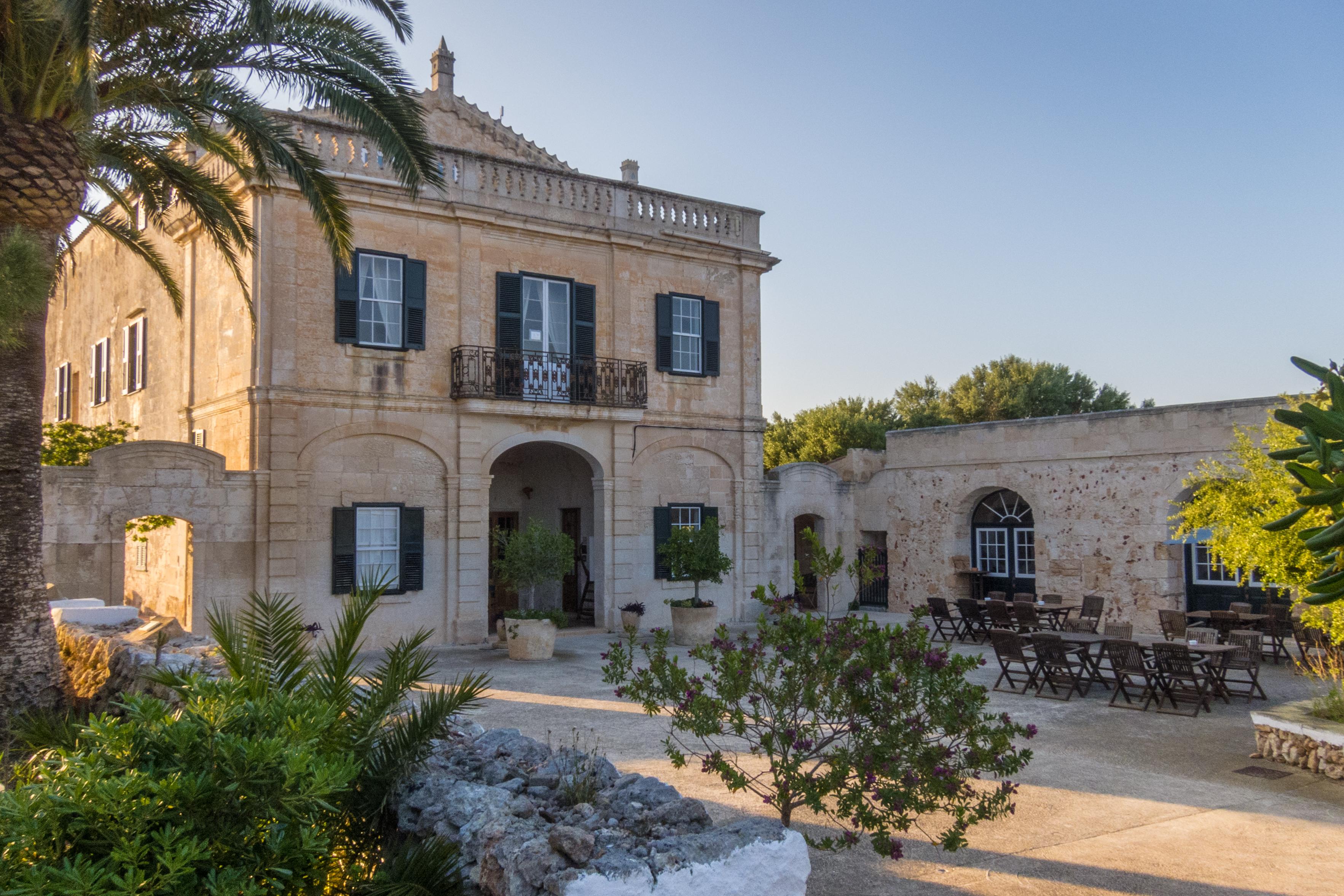 Alcaufar Vell Hotel Rural&Restaurant Sant Lluís Esterno foto