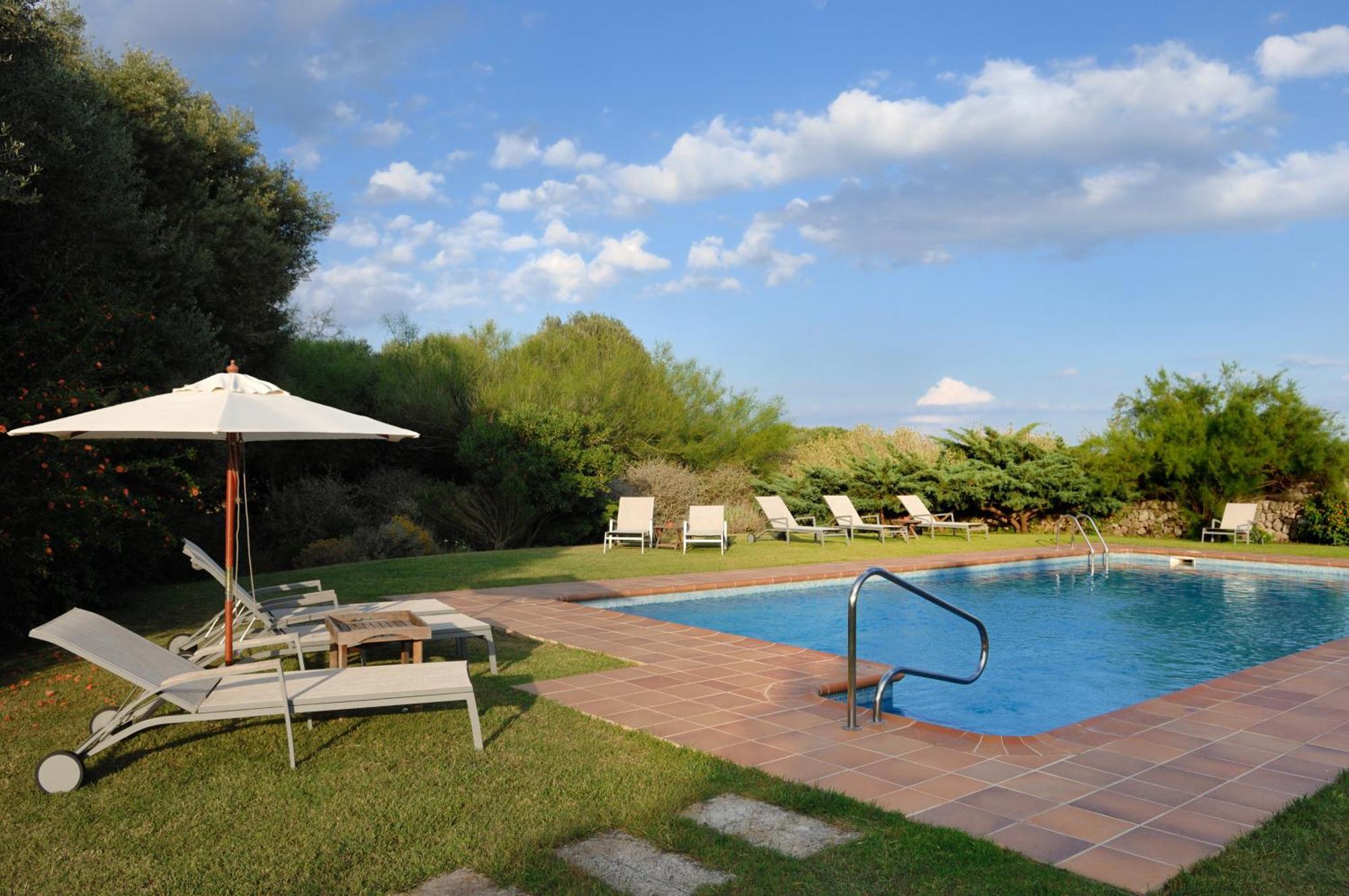 Alcaufar Vell Hotel Rural&Restaurant Sant Lluís Esterno foto