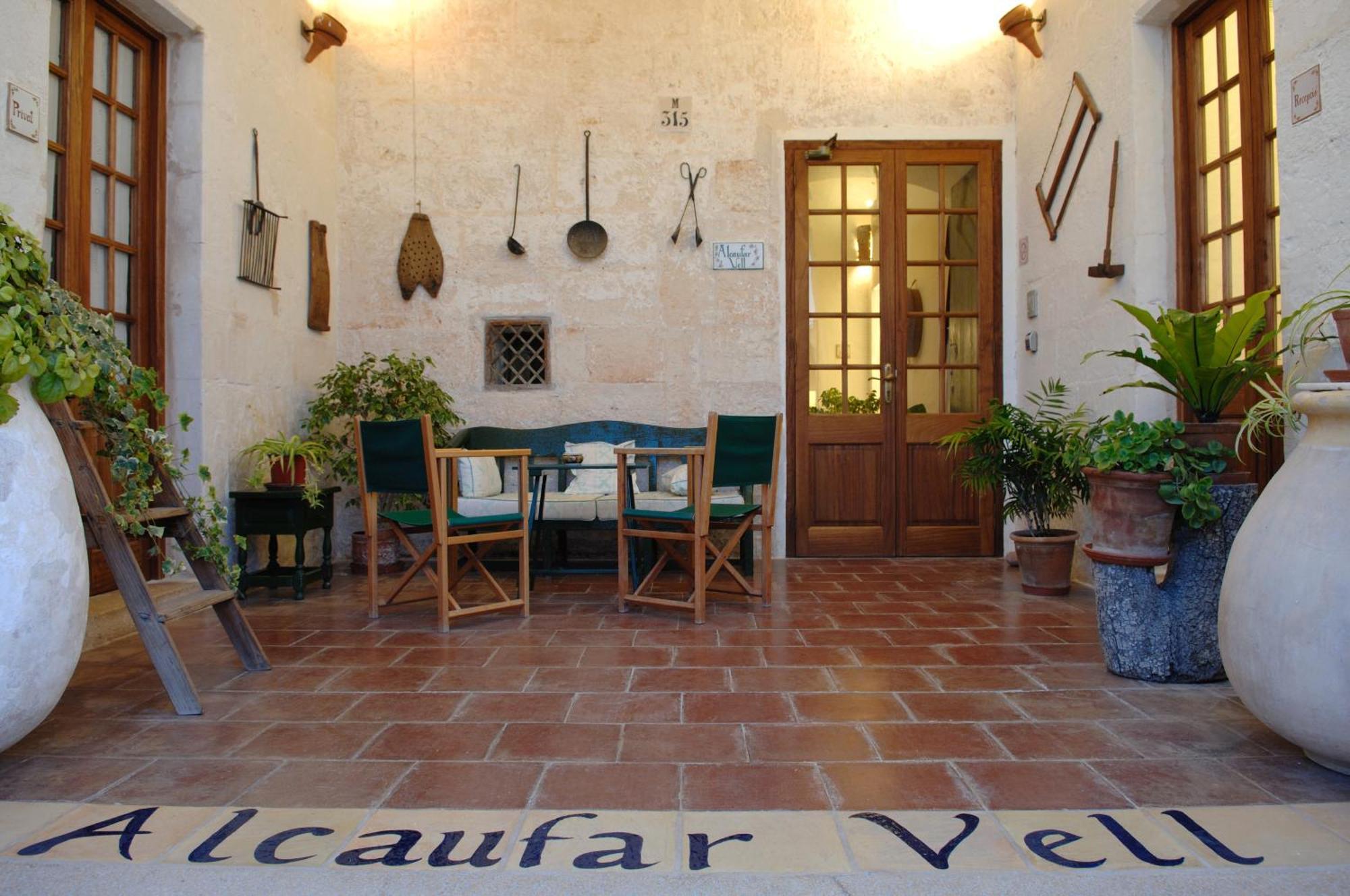 Alcaufar Vell Hotel Rural&Restaurant Sant Lluís Esterno foto
